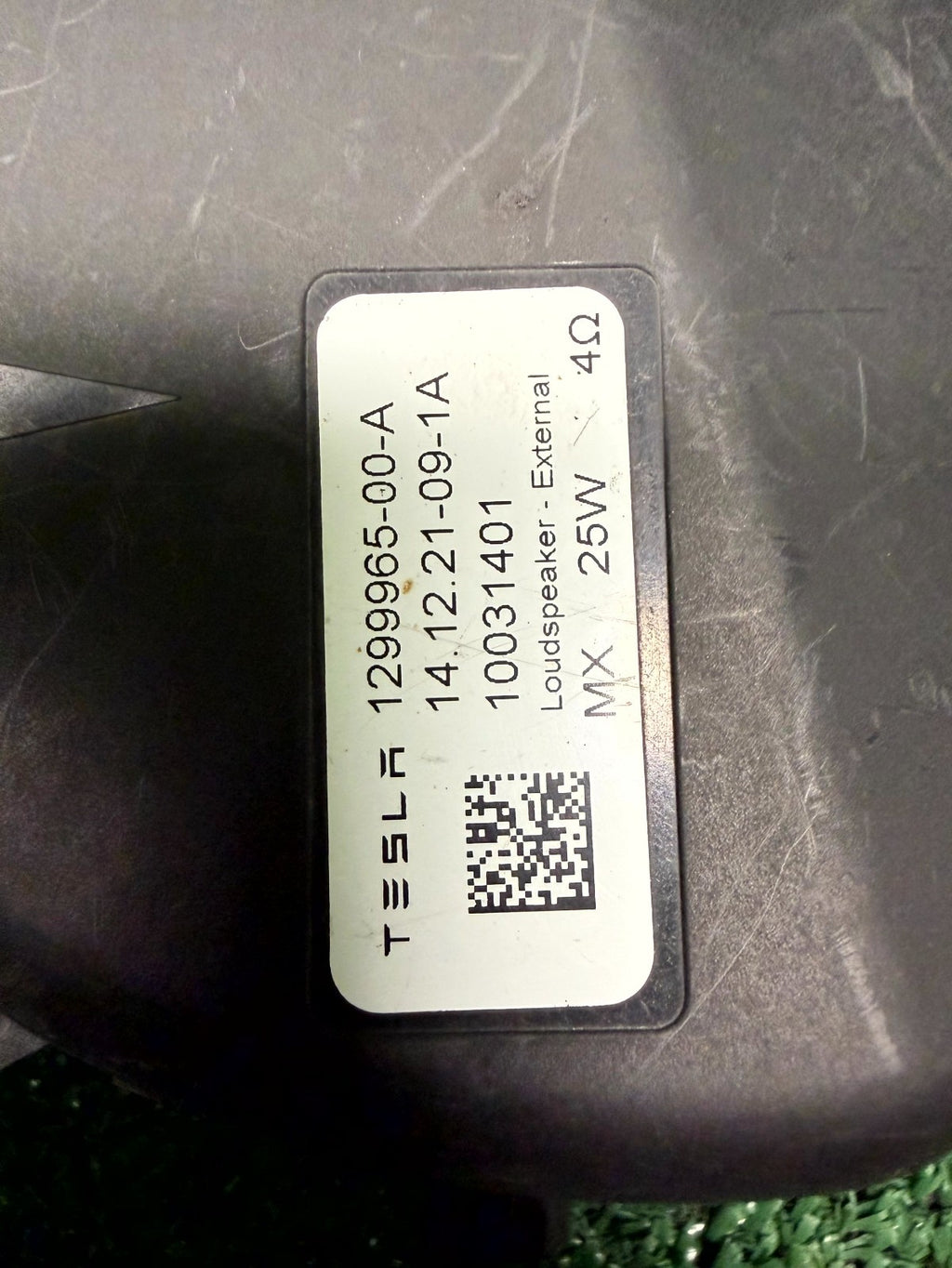 ♦️2017 - 2023 TESLA MODEL 3 Y PEDESTRIAN WARNING SPEAKER OEM, 1299965-00-A