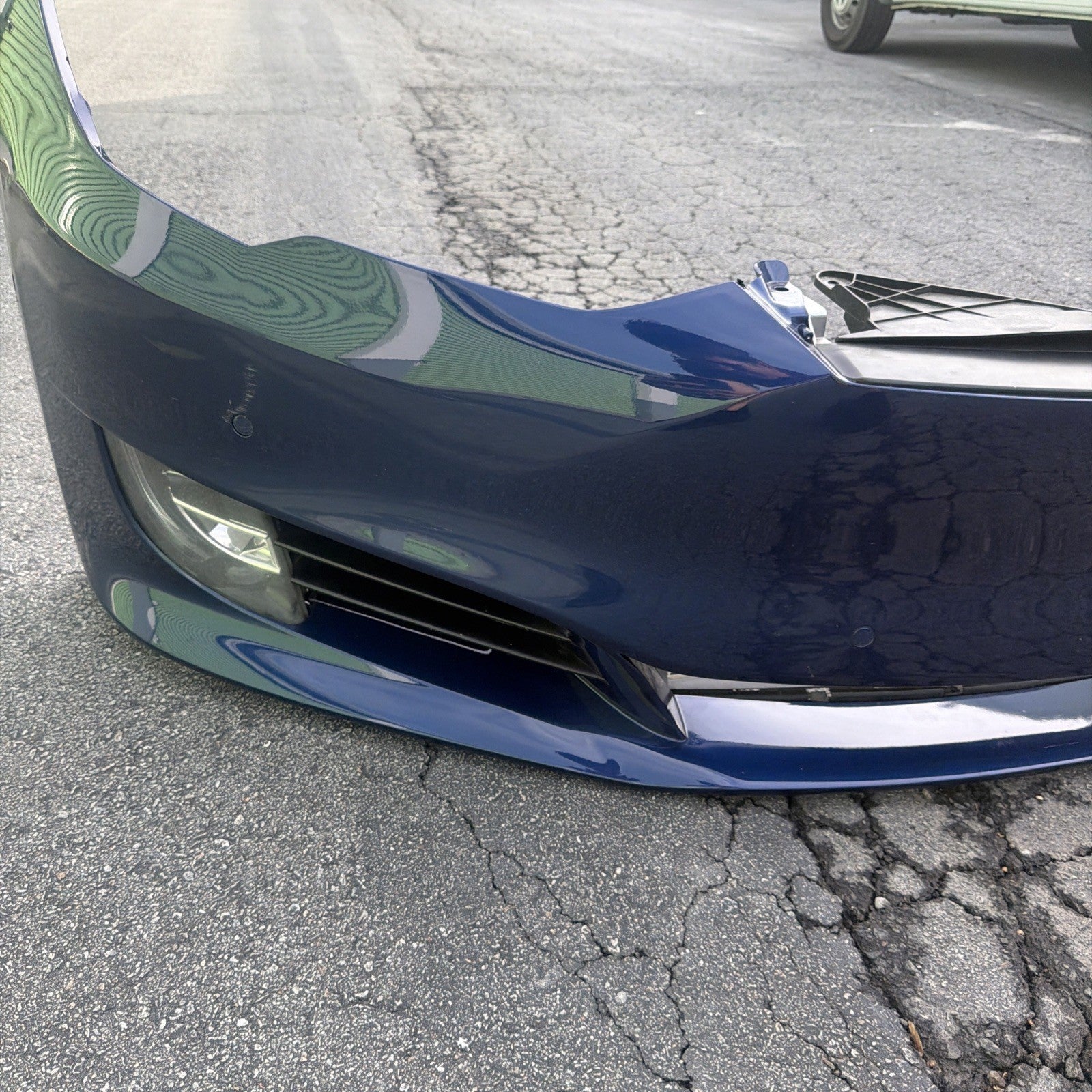 ✅ 2016-2022 OEM Tesla Model S Front Bumper Cover Panel BLUE OEM COMPLETE