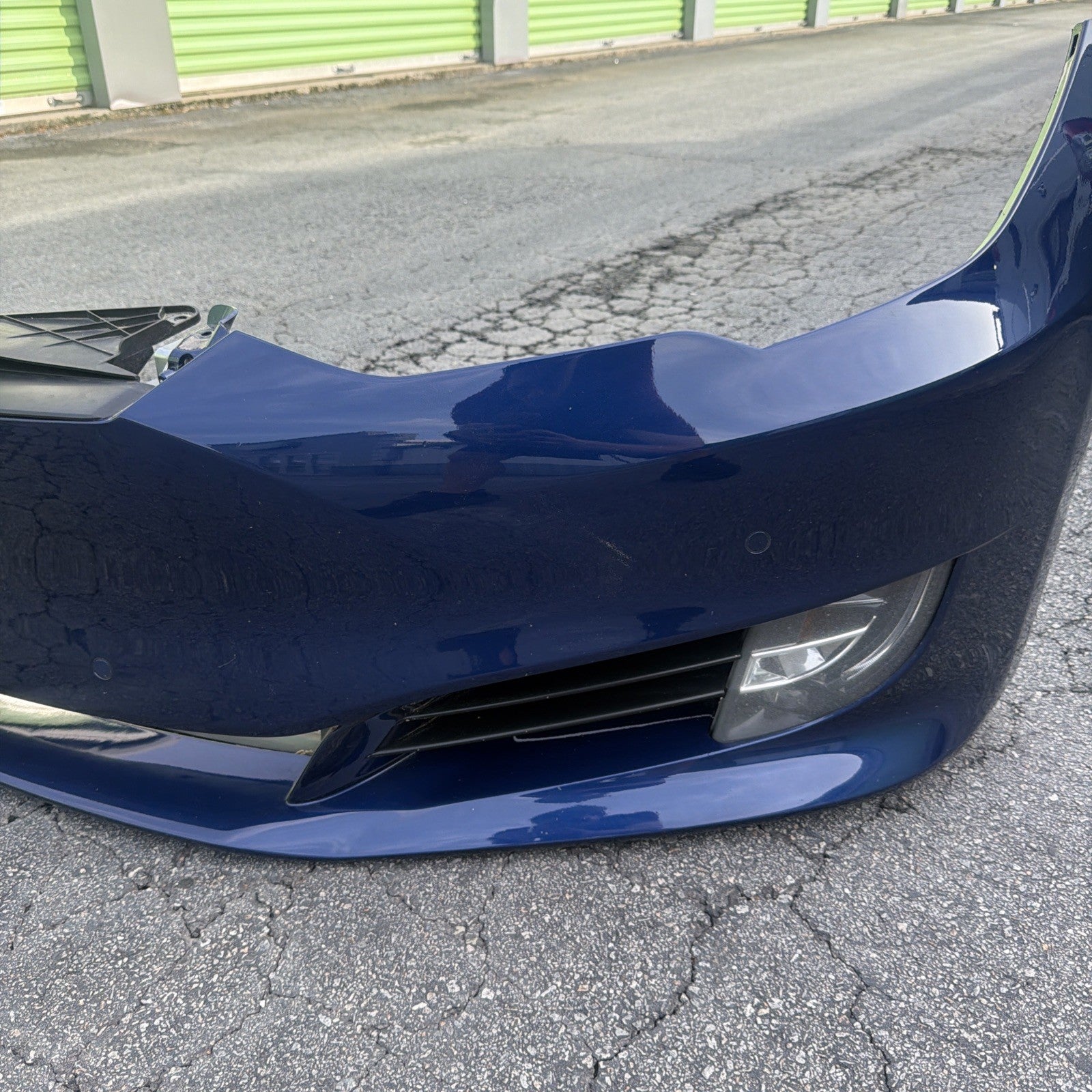 ✅ 2016-2022 OEM Tesla Model S Front Bumper Cover Panel BLUE OEM COMPLETE