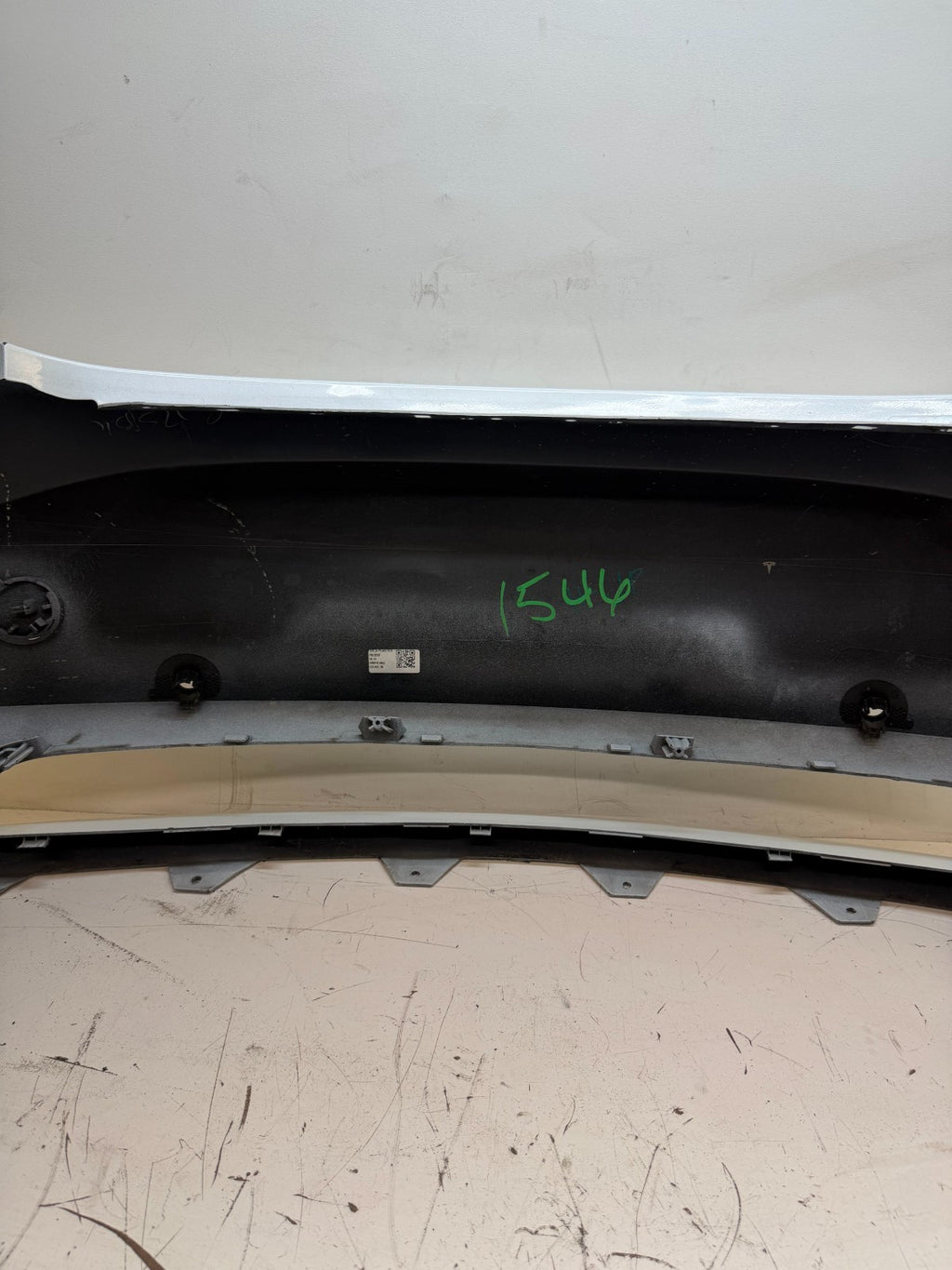 2017-2023 Tesla Model 3 Front Bumper Cover Panel w/ Park Sensor Hole Assembly