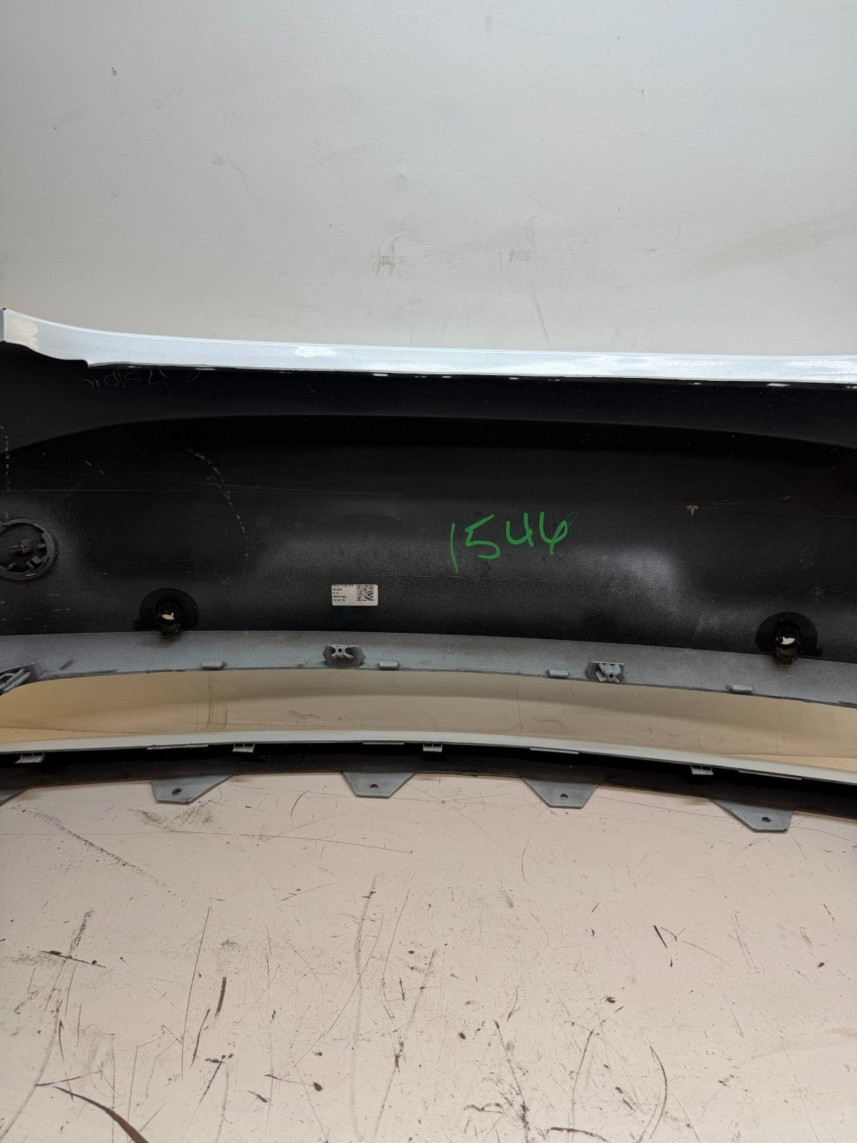 2017-2023 Tesla Model 3 Front Bumper Cover Panel w/ Park Sensor Hole Assembly