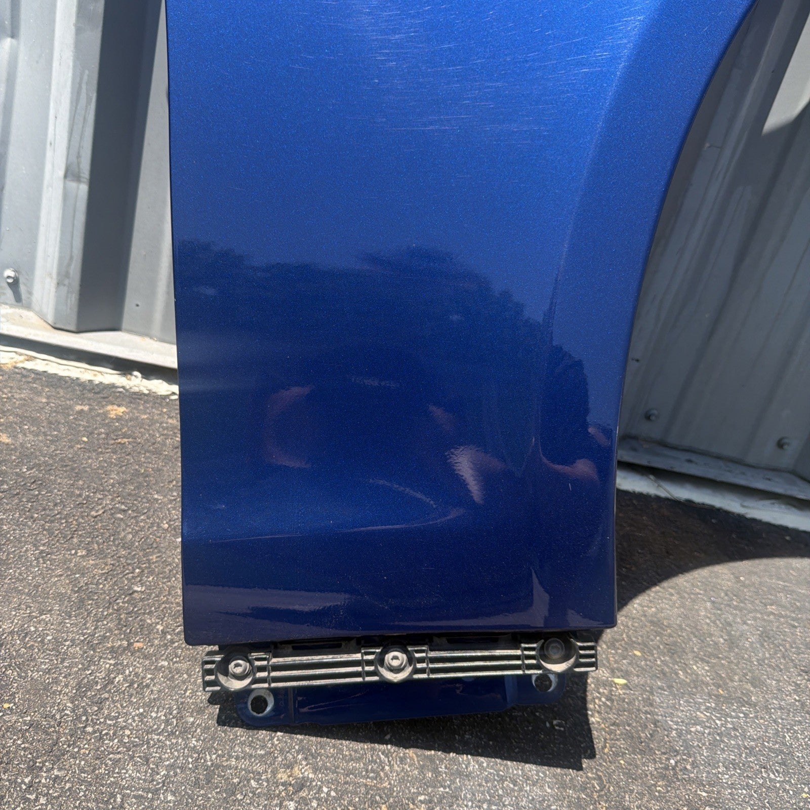 12-20 OEM Tesla Model S Front Right Passenger Fender Panel Black BLUE OEM