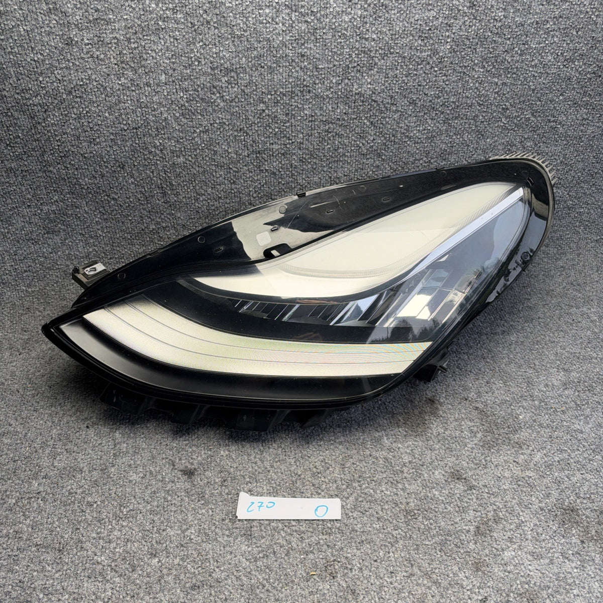 OEM 2017 - 2020 Tesla Model 3 Left Driver Reflector LED Headlight 1077371-00-K