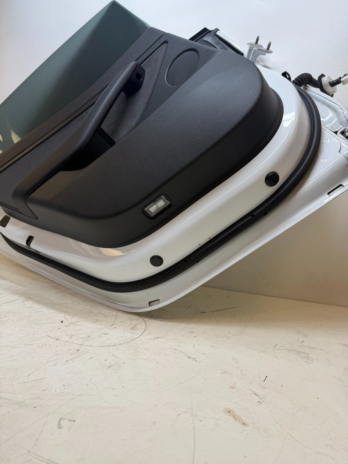 2017-2023 TESLA MODEL 3 REAR LEFT COMLETE DOOR ASSEMBLY