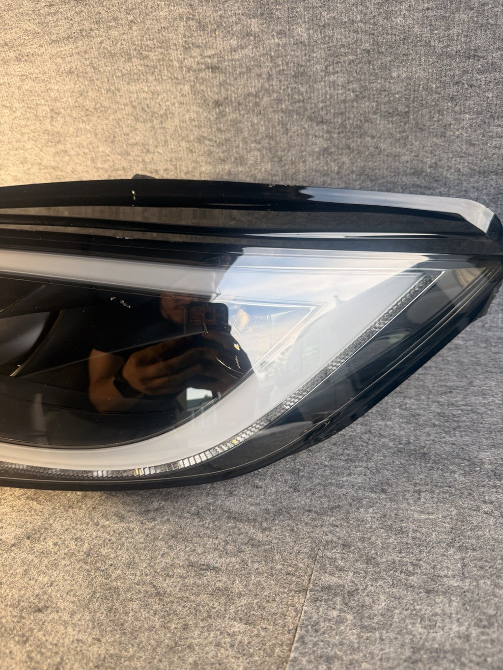 2022-24 TESLA MODEL S PLAID FRONT LEFT HEADLIGHT LED MATRIX HEAD LIGHT LAMP OEM