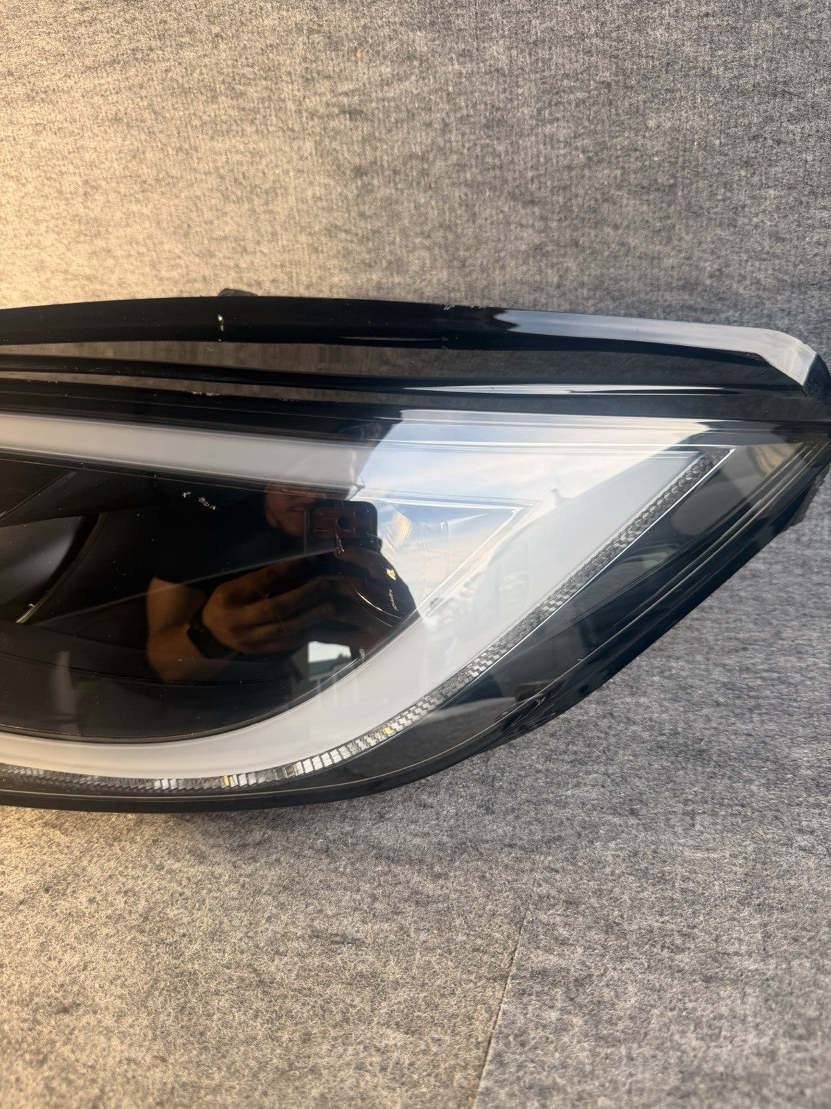 2022-24 TESLA MODEL S PLAID FRONT LEFT HEADLIGHT LED MATRIX HEAD LIGHT LAMP OEM