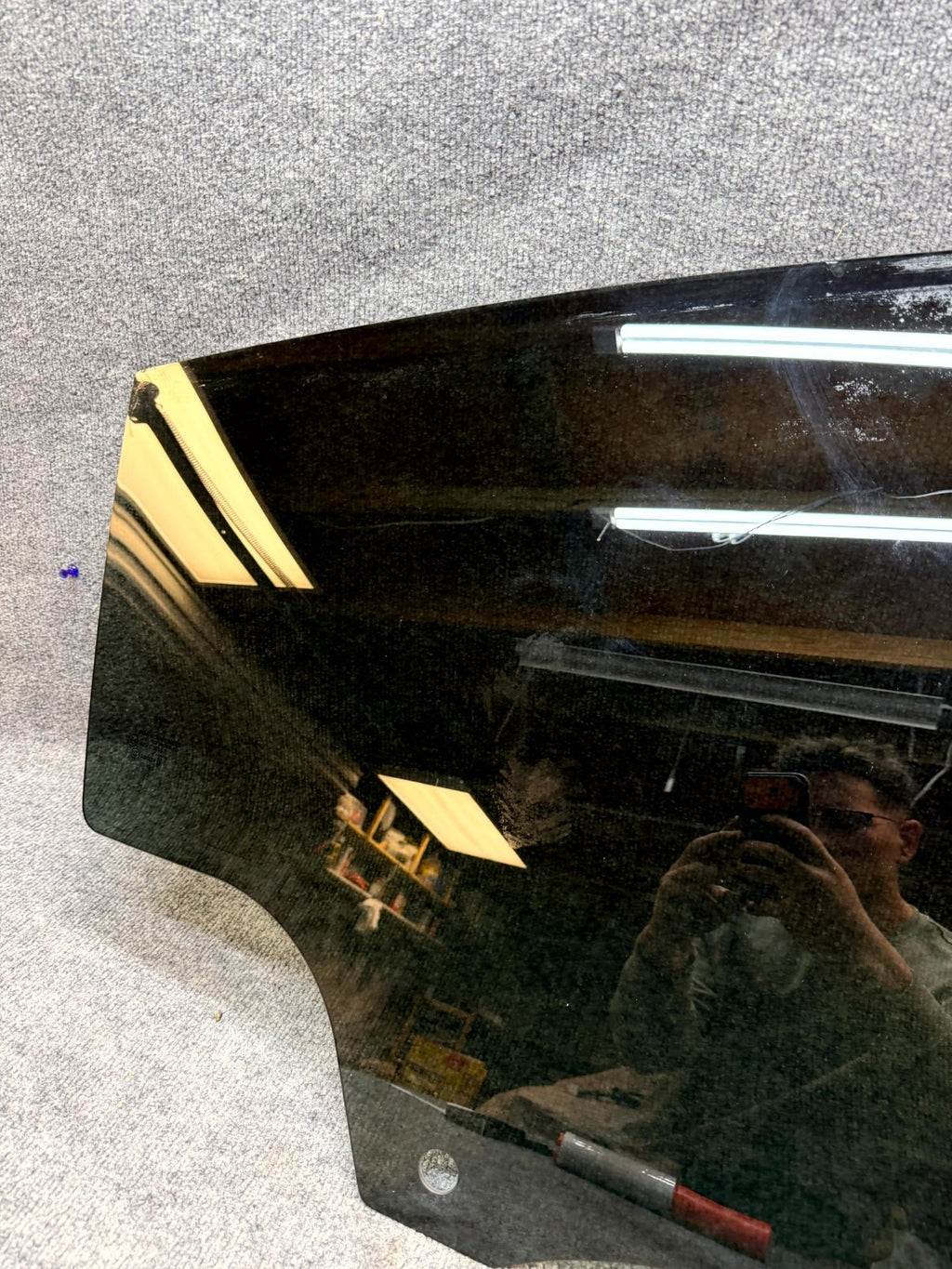 2020 - 2024 TESLA MODEL Y REAR RIGHT SIDE DOOR WINDOW GLASS OEM, 43R-014553