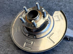 ♦️17-23 TESLA MODEL 3 FRONT RIGHT SPINDLE KNUCKLE HUB & SHIELD OEM, 1044122-00-E