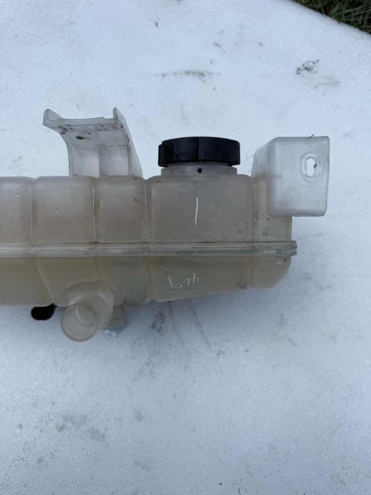 ♦️12-20 TESLA MODEL X COOLANT EXPANSION RESERVOIR TANK BOTTLE OEM, 1036124-00-D