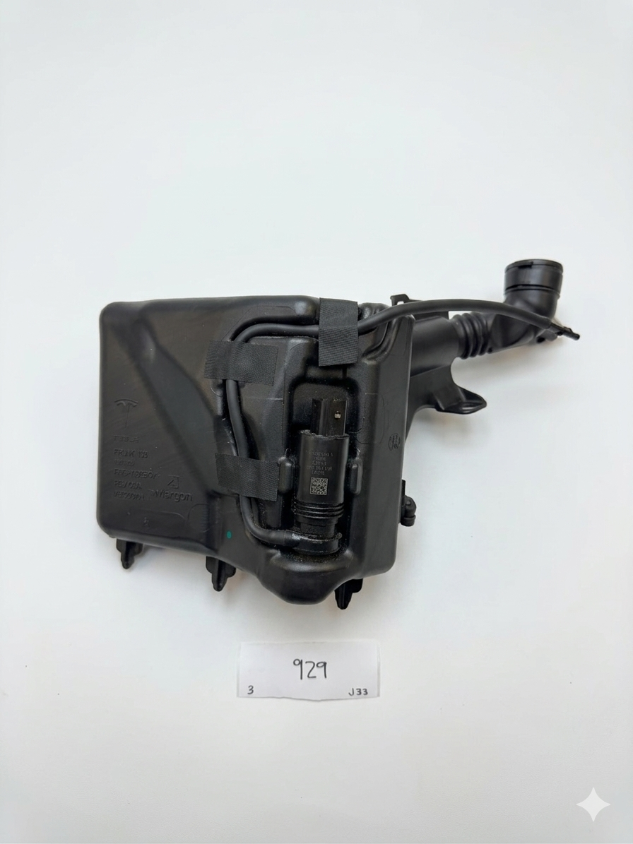 17-23 Model 3 Front Windshield Wiper Washer Reservoir Tank & Pump 1096062-00-D