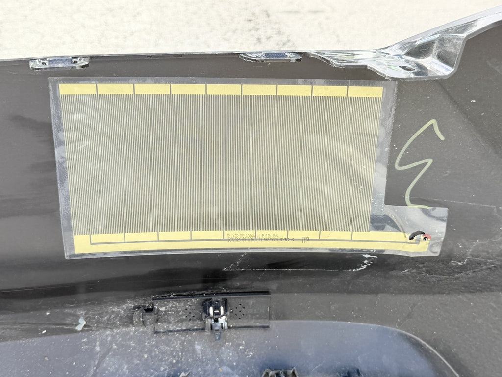 2022-2025 Tesla Model X Front Bumper Cover OEM Sensor Type Black