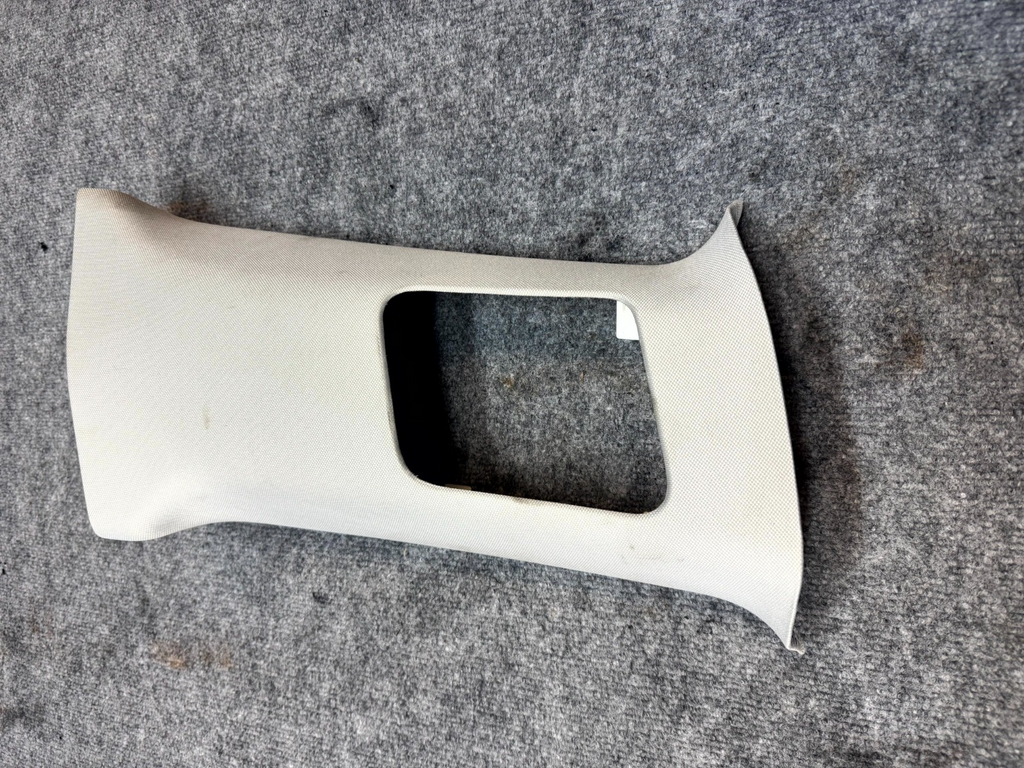2020 - 2024 TESLA MODEL Y RIGHT SIDE B-PILLAR UPPER TRIM COVER OEM, 1494607-99-E