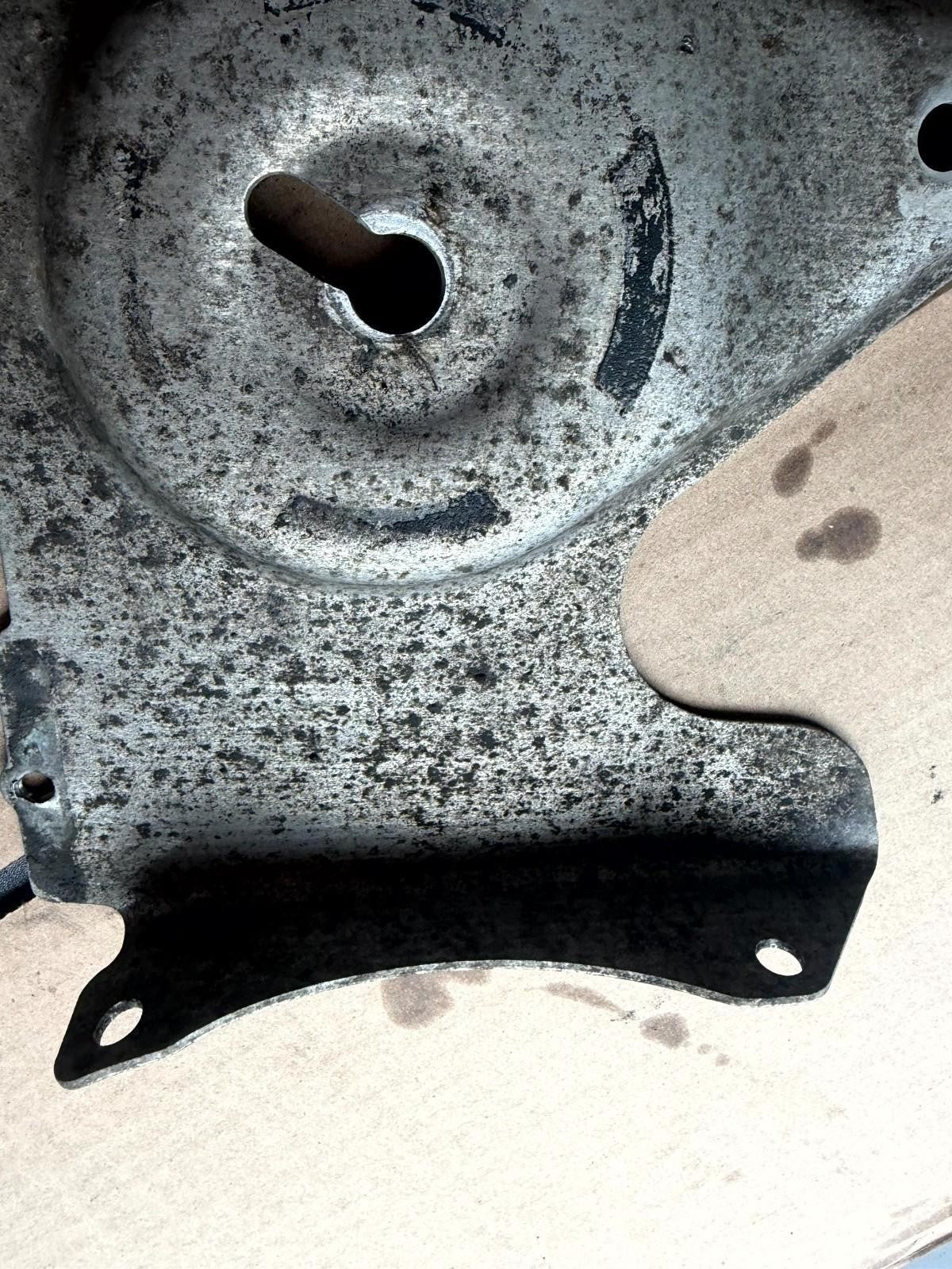 ♦️2012-2020 TESLA MODEL S REAR LEFT SUBFRAME SHEAR PLATE OEM, 1055766-00-B