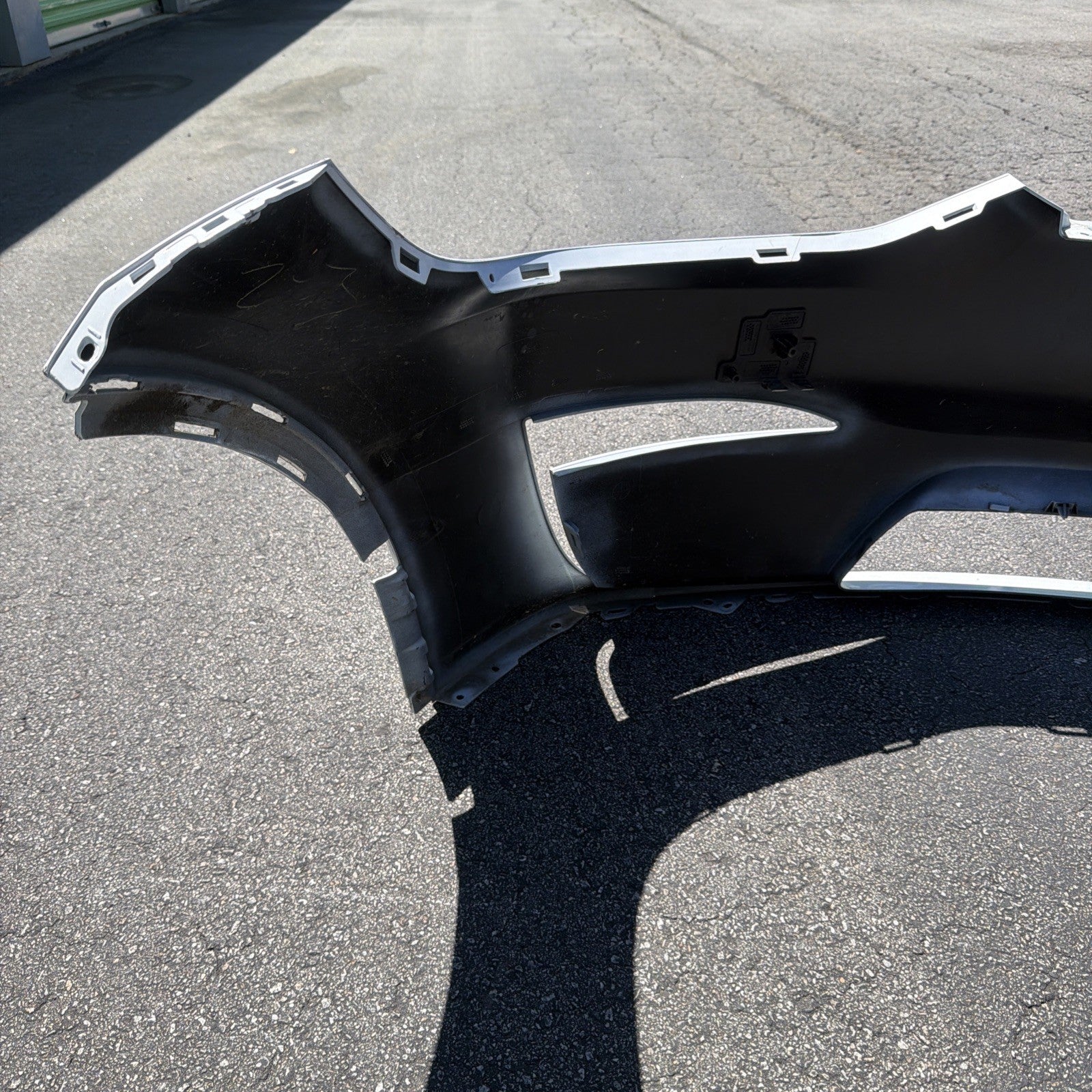 2021-2025 Tesla Model X Front Bumper Cover White WITHOUT Sensor 1588184-S0-B