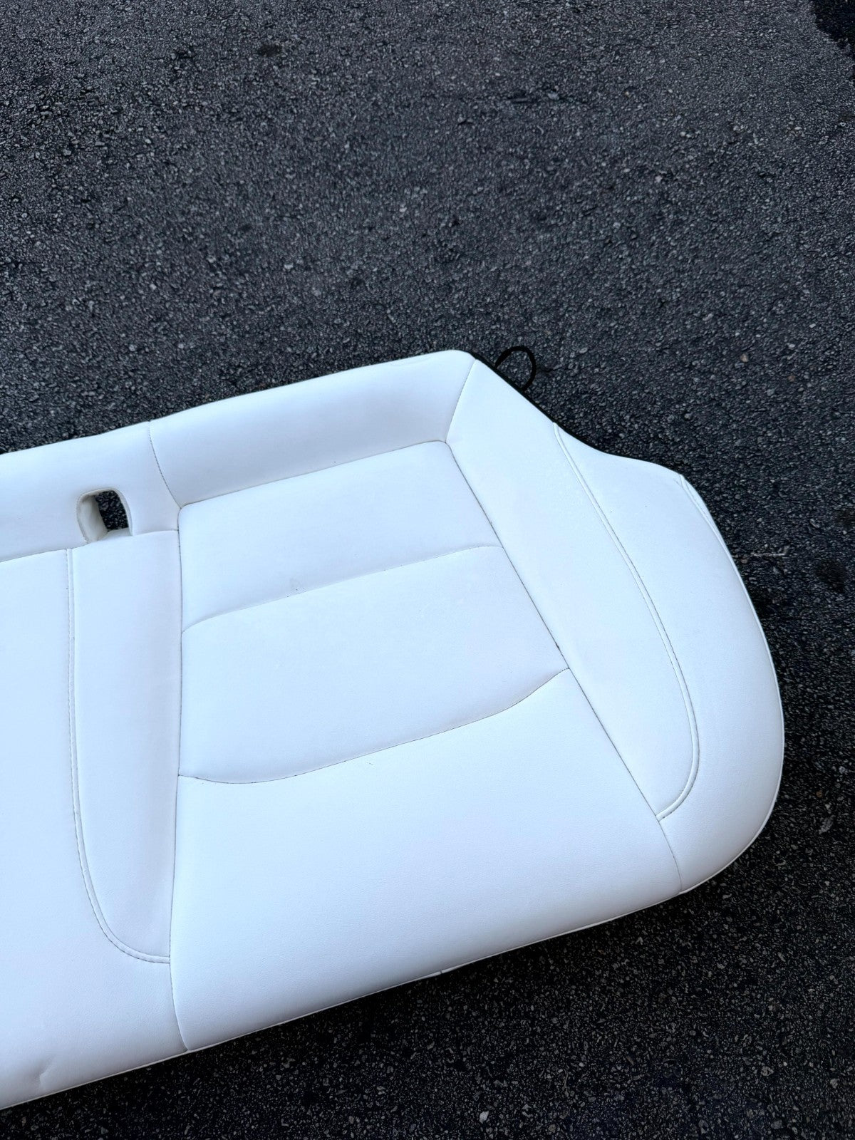 2017-2023 TESLA MODEL 3 REAR LOWER BOTTOM SEAT CUSHION OEM, 1452685-00-B