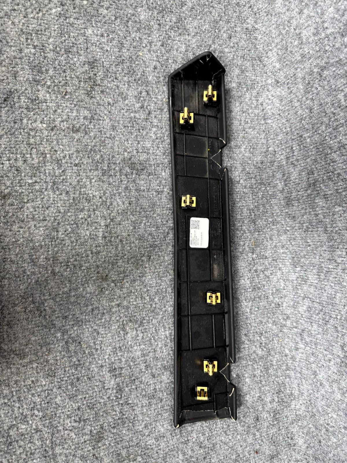 2016-2020 Tesla Model X Dash Glove Box Lower Trim Cover OEM, 1002301-21-B