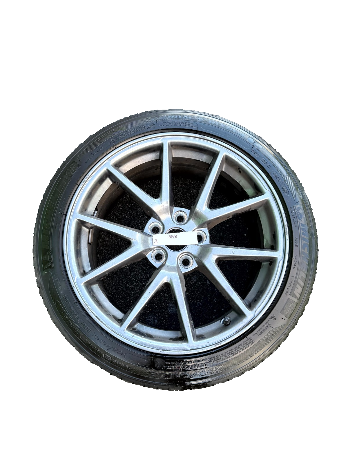 ♦️ 2017 - 2023 TESLA MODEL 3 ALLOY WHEEL RIM WITH TIRE OEM, 1044221-00-A