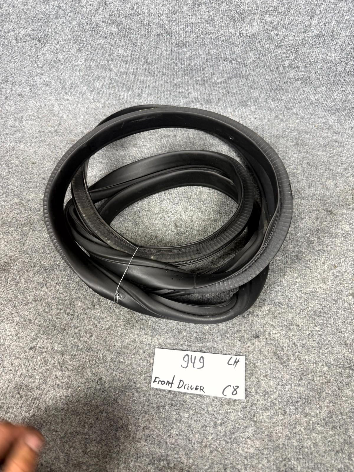 20-23 Tesla Model Y Rear Right Door Weatherstrip Rubber Seal OEM, 1497676-00-D