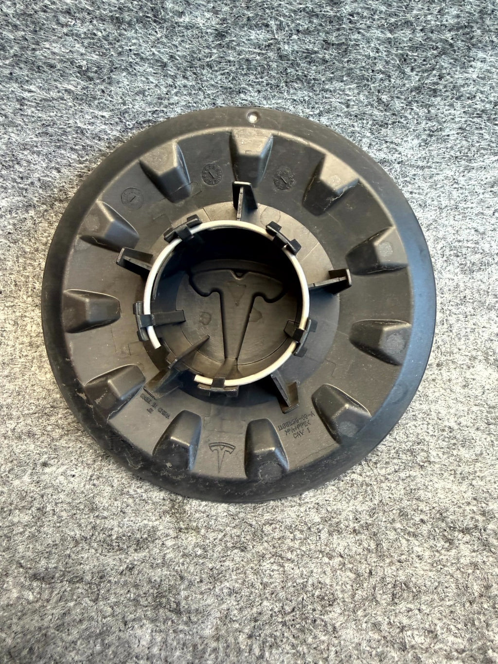 ♦️2017 – 2023 TESLA MODEL 3 UBERTURBINE WHEEL CENTER CAP OEM, 1188236-00-A