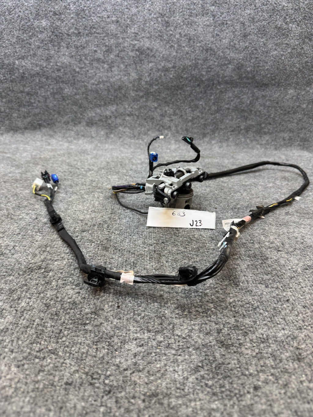 2017-2023 TESLA MODEL 3 FRONT WINDSHIELD TRIPLE W/ WIRE HARNESS OEM 1143746-00-D