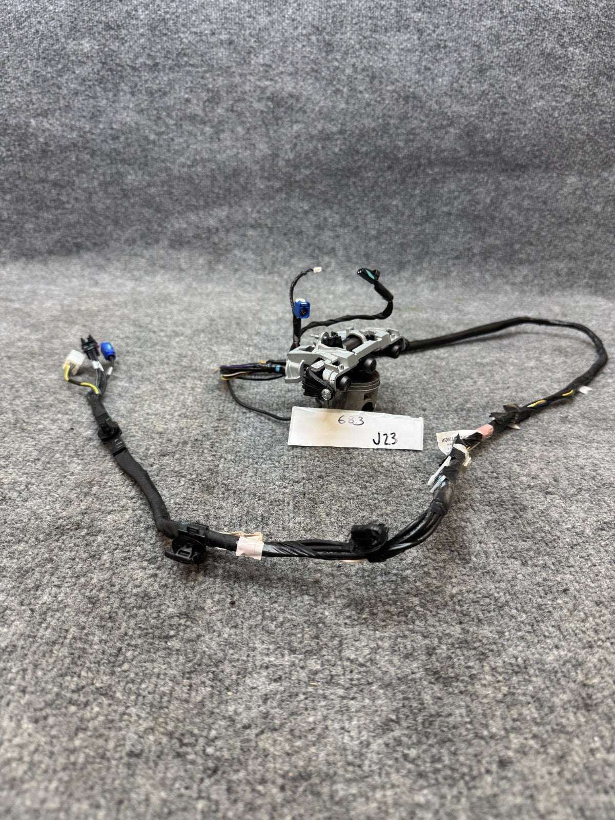 2017-2023 TESLA MODEL 3 FRONT WINDSHIELD TRIPLE W/ WIRE HARNESS OEM 1143746-00-D