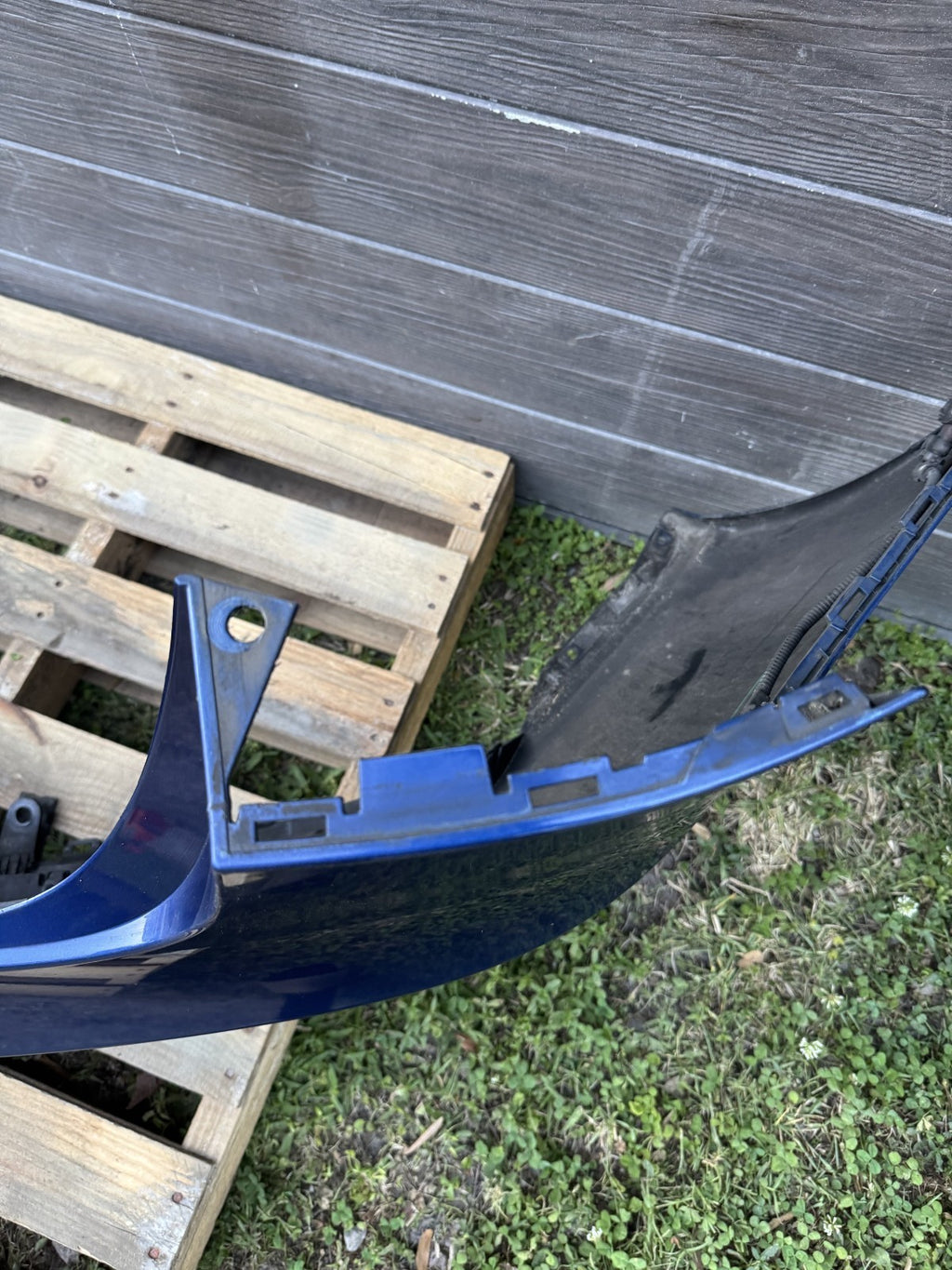 2017 - 2024 TESLA MODEL 3 Y REAR BUMPER COVER BLUE ASSEMBLY OEM