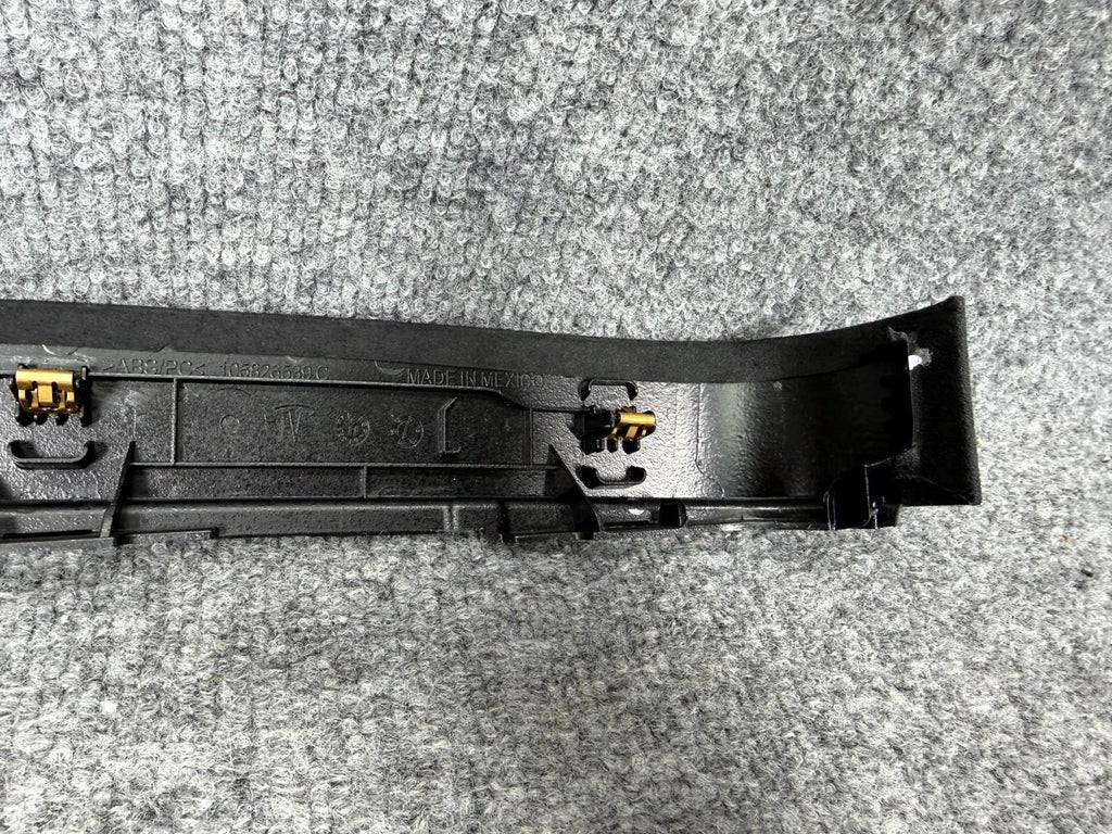 2016-2020 Tesla Model X Rear Right Upper Door Trim Panel Cover OEM, 1055024-00-B