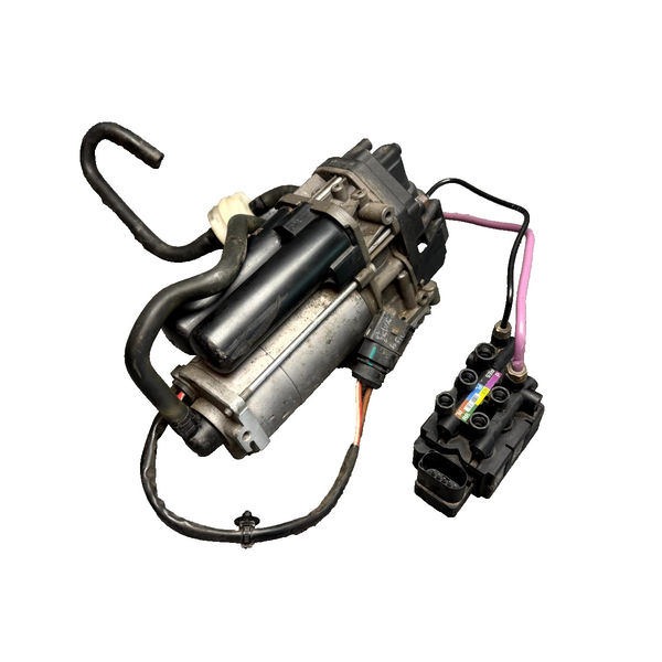 12-16 TESLA MODEL S AIRMATIC AIR SUSPENSION COMPRESSOR PUMP OEM, 6006403-00-A