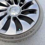 20-24 Tesla Model Y Front Uberturbine Wheel Rim 21" 21x9.5 w/ Tire 1188226-00-B
