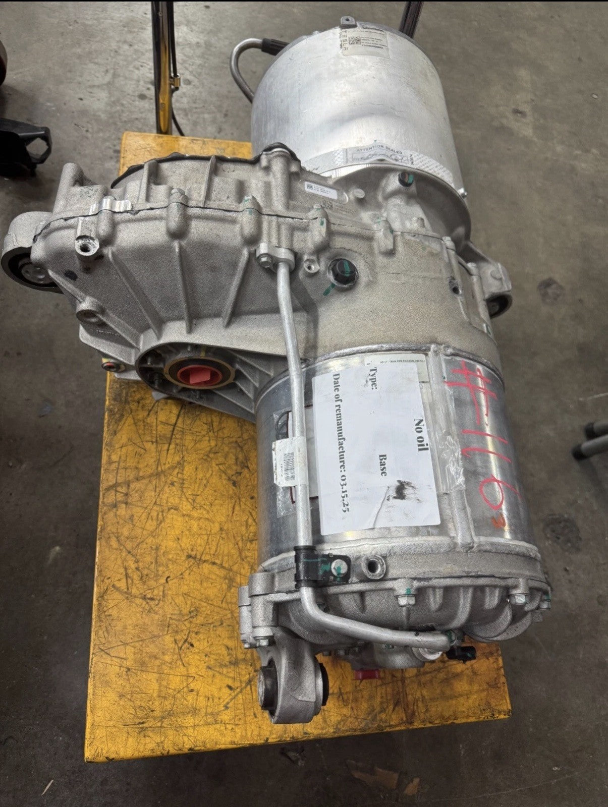 Tesla Model S 2012-2016 REAR LARGE DRIVE UNIT LDU MOTOR 1025276-00-Q