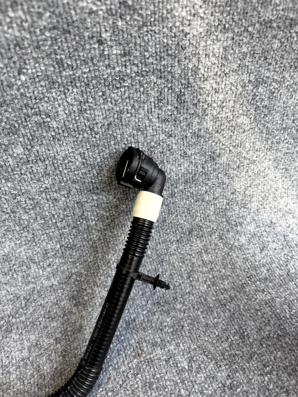 2017-2023 TESLA MODEL 3 RADIATOR COOLANT INLET HOSE PIPE LINE OEM, 1501332-00-D