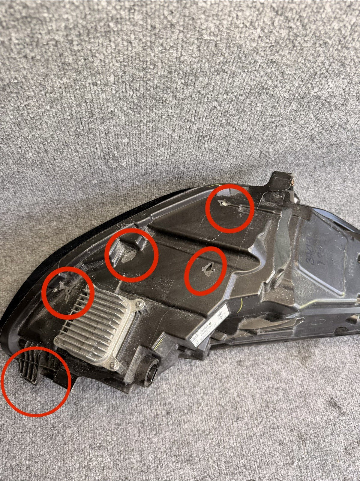 2017-2023 Tesla Model 3 Y Headlight Left LH Driver Side LED Projector OEM