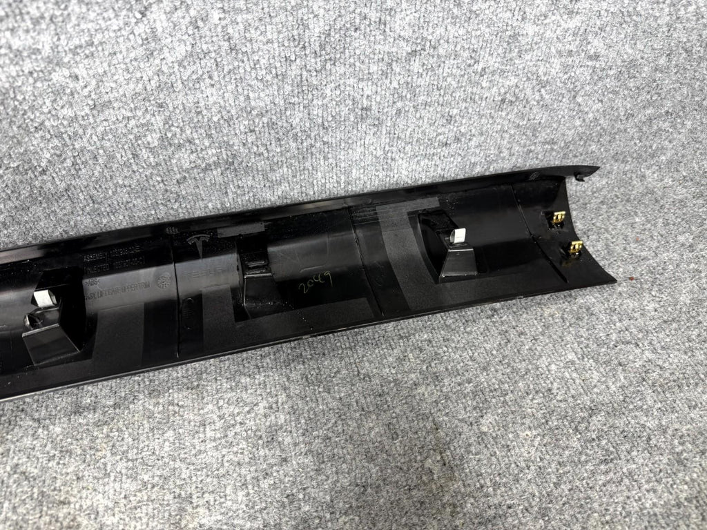 2016-2020 Tesla Model X Rear Liftgate Upper Trim Molding OEM, 1037906-00-E