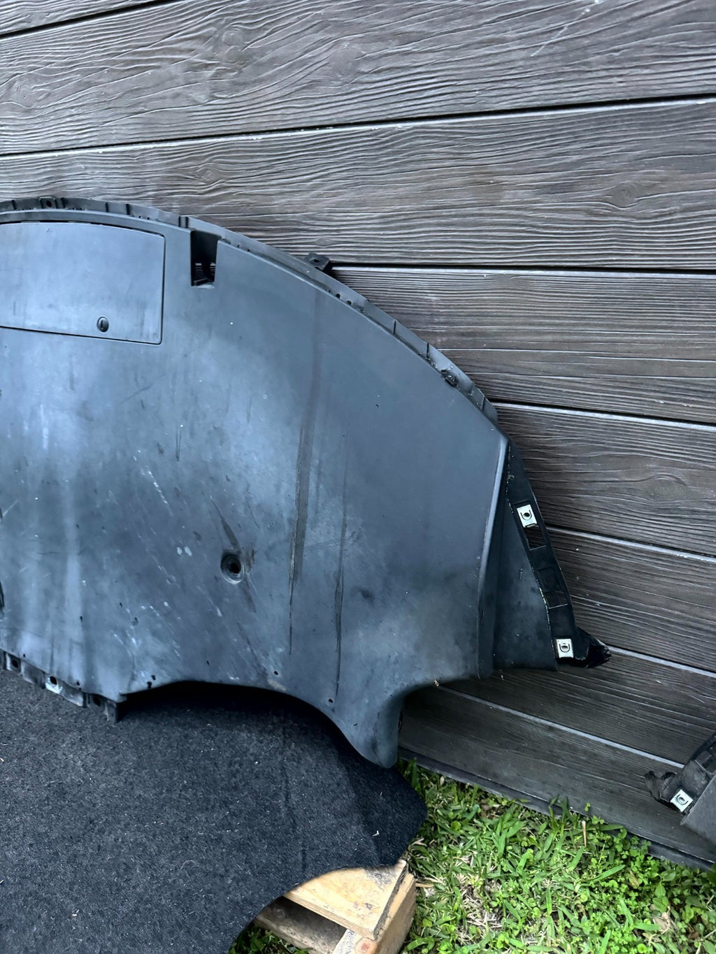 2017-2023 TESLA MODEL 3 REAR BUMPER UNDERBODY LOWER BOARD COVER OEM, 113541000A