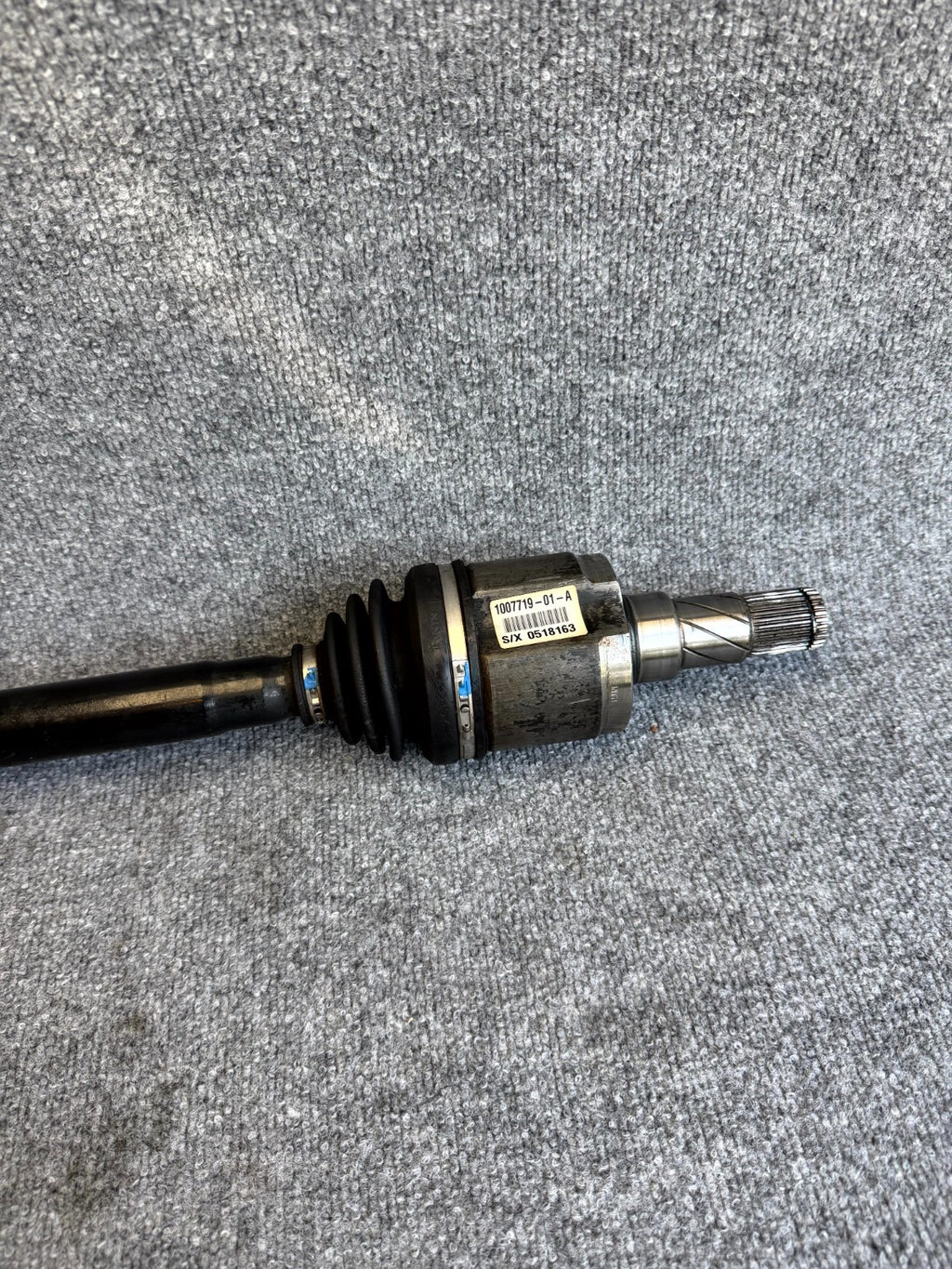 2012–2016 TESLA MODEL S REAR LEFT OR RIGHT DRIVE SHAFT CV AXLE OEM, 1007719-01-A