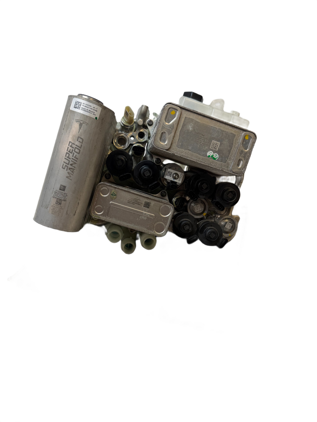 2020-2023 Tesla Model 3 Supermanifold Refrigerant Chiller w/ Coolant Reservoir