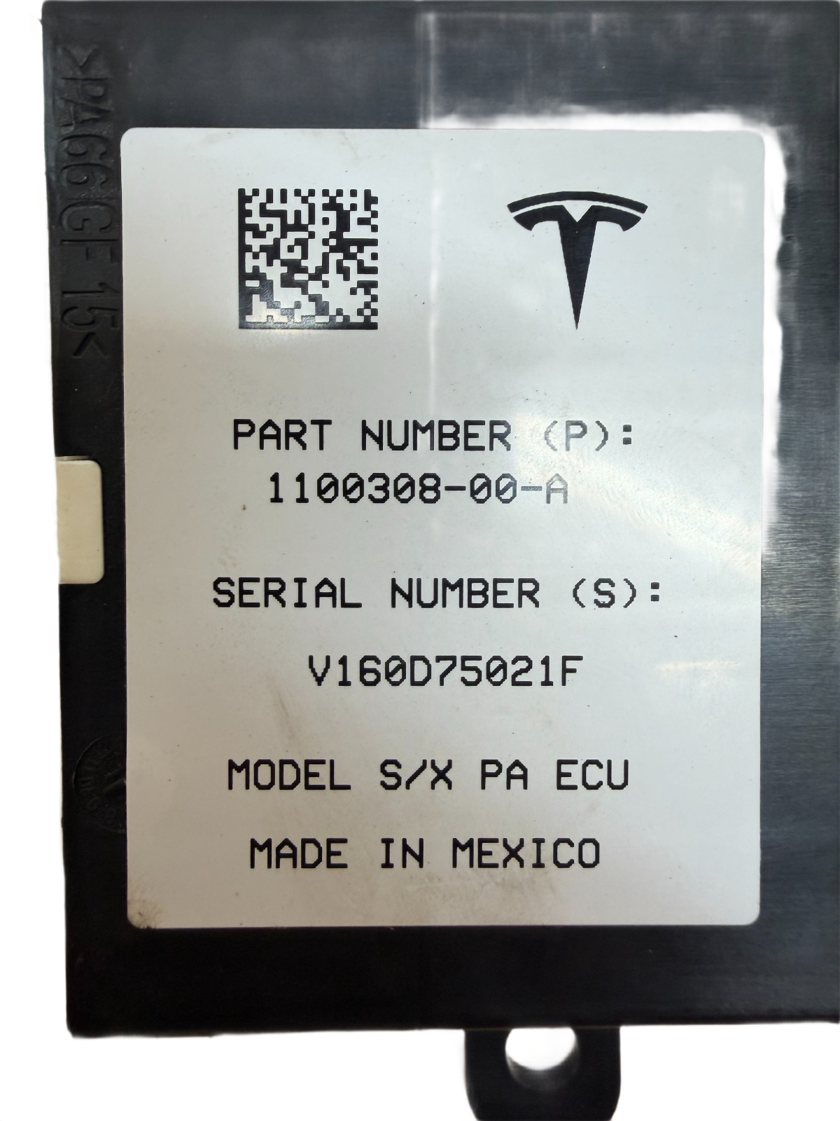 2016-2020 Tesla Model S Park Assist Control Module 1100308-00-A