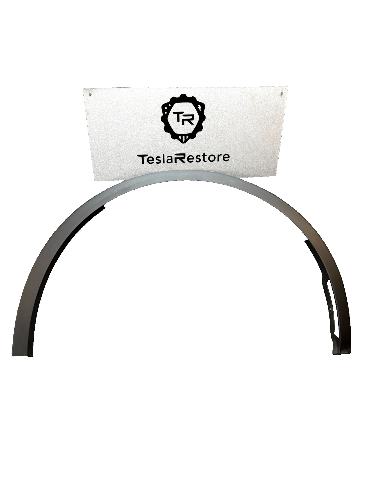 2020 - 2024 TESLA MODEL Y FRONT RIGHT SIDE WHEEL FLARE MOLDING OEM, 1494162-00-C