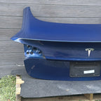 2017-2023 Tesla Model 3 Rear Trunk Tailgate Liftgate Deck Lid Shell Panel BLUE