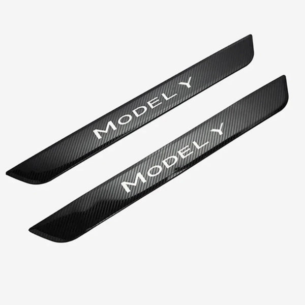 20-23 Model Y Front And Rear Left And Right Door Sill Scuff Plate Cover Trim