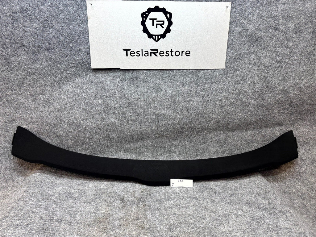 20-24 TESLA MODEL Y UPPER DASH INSTRUMENT DEFROSTER GRILLE PANEL OEM, 108339000I