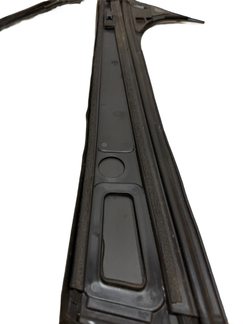 2016-20 Tesla Model X Left Exterior B-Pillar Applique Glass Trim 1032363-00-C