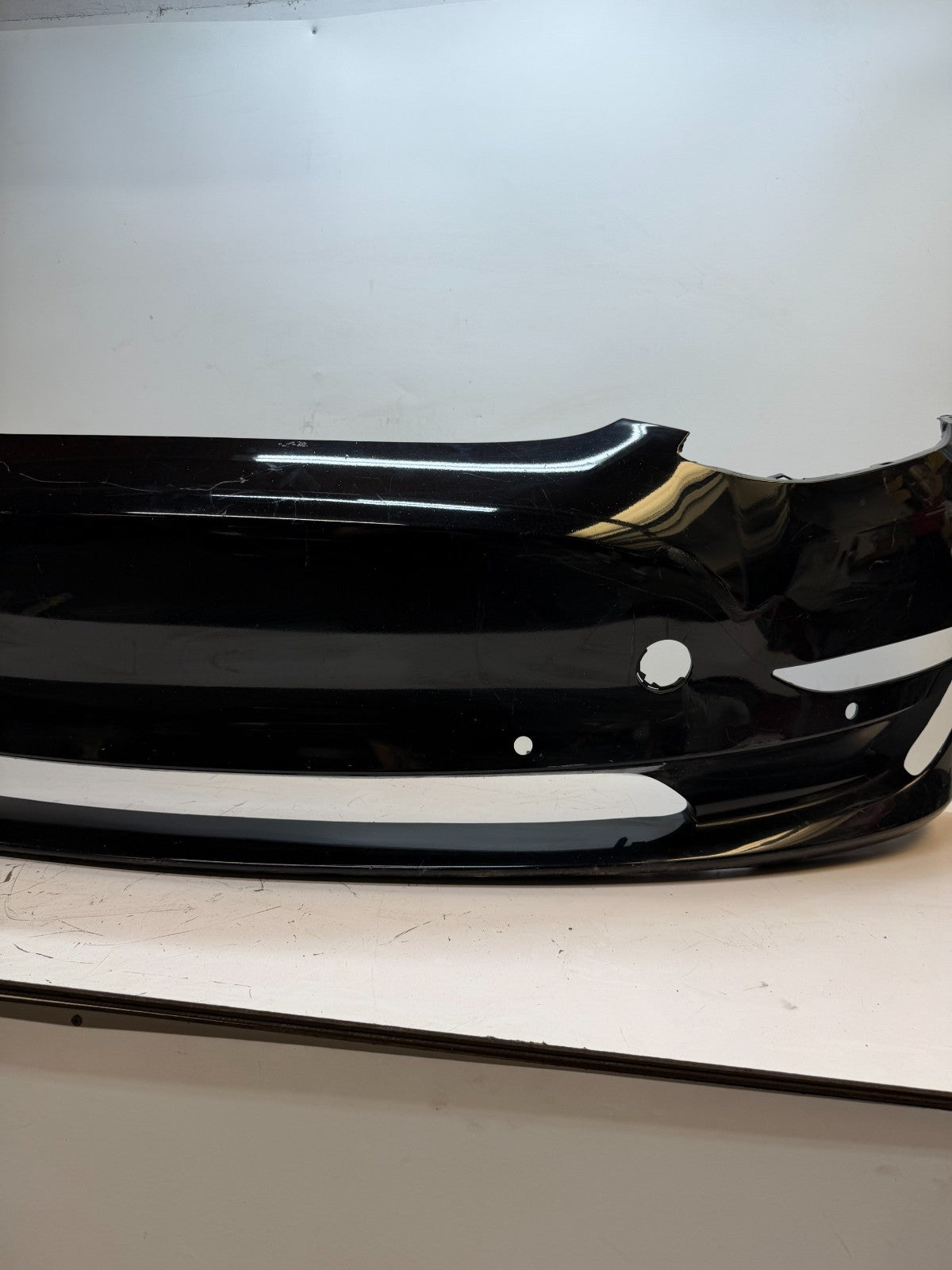 2017-2023 Tesla Model 3 Front Bumper Cover Panel w/ Park Sensor Hole