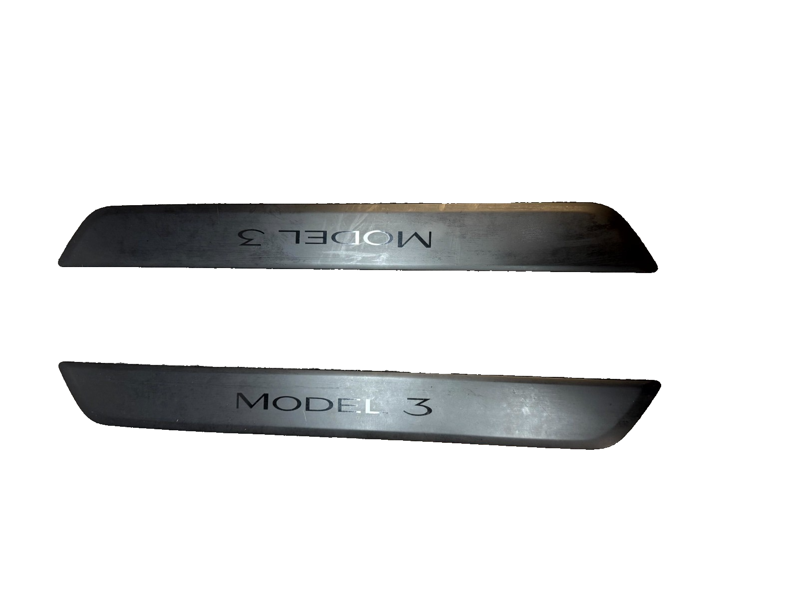 17-23 TESLA MODEL 3 FRONT LEFT/RIGHT DOOR SILL SCUFF PLATE PANEL OEM, 150476300C