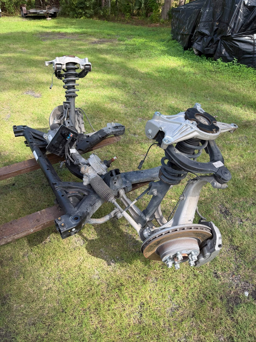2017-2023 Tesla Model 3 Front Suspension Subframe Complete OEM 1044376-00-D