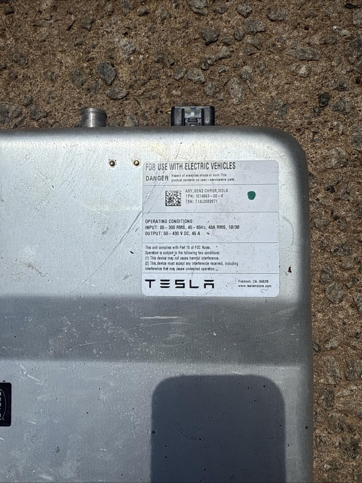 ♦️2012-2020 TESLA MODEL S GEN 2 CHARGER MODULE CHARGING UNIT OEM, 1014963-00-K