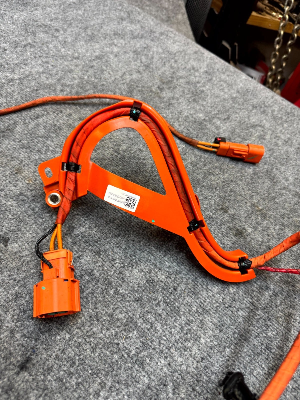 2017 - 2023 TESLA MODEL 3 A/C COMPRESSOR WIRING HARNESS CABLE OEM, 1507971-05-D
