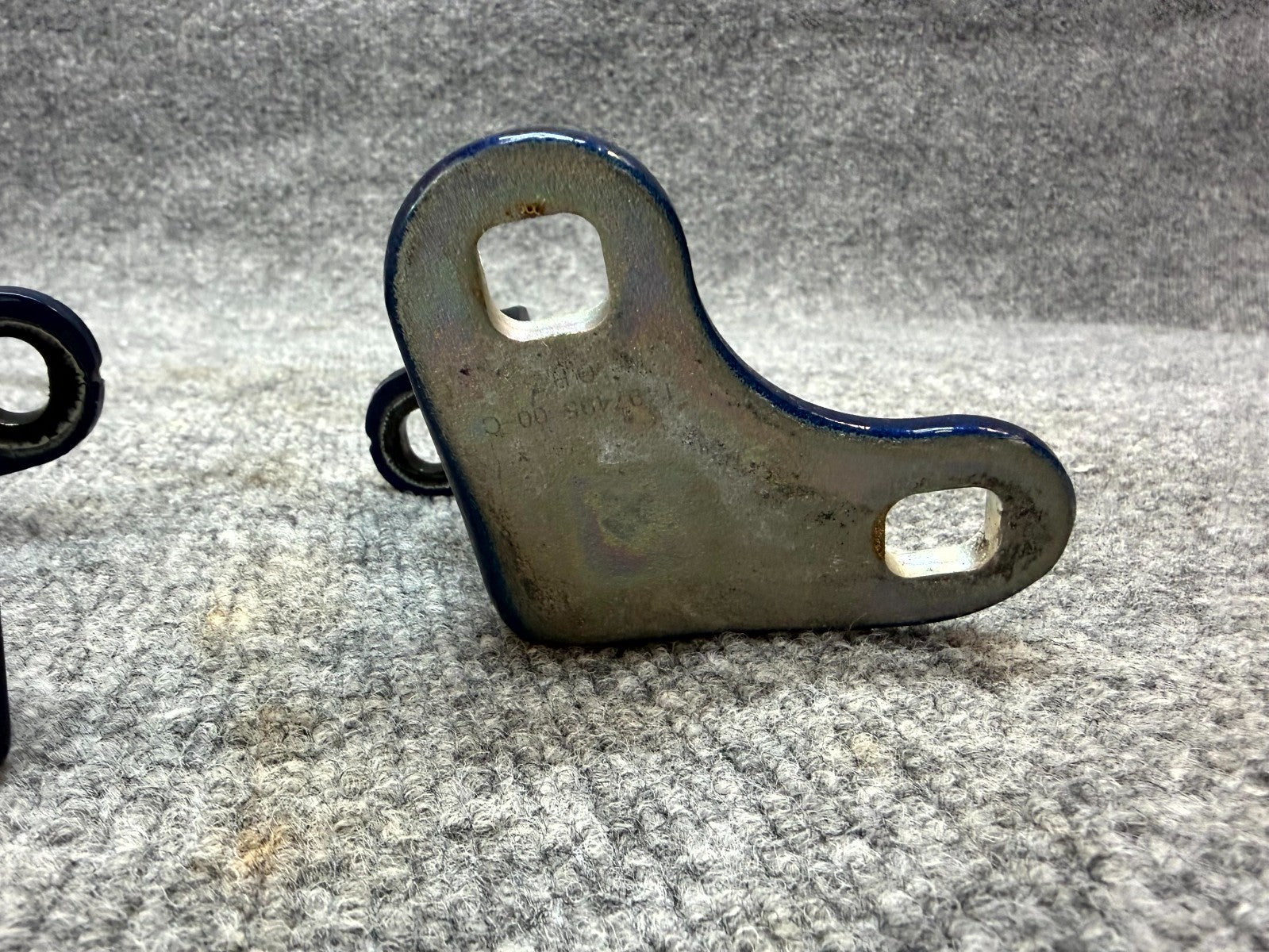 2020- 2024 TESLA MODEL Y REAR LEFT DRIVER SIDE DOOR HINGE SET OEM, 1497495-00-C