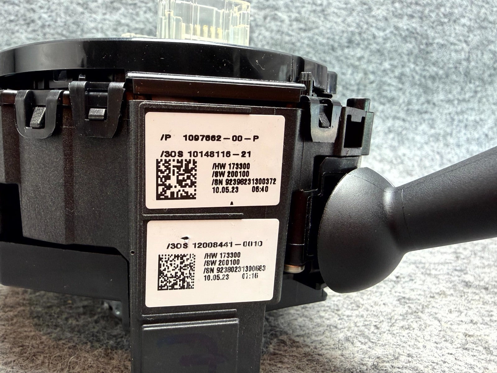 ♦️2017 - 2023 TESLA MODEL 3 STEERING COLUMN SWITCH ASSEMBLY OEM, 1097662-00-P