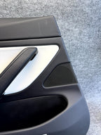 ♦️2017 - 2023 TESLA MODEL 3 REAR LEFT SIDE DOOR PANEL TRIM OEM, 1090413-01-M
